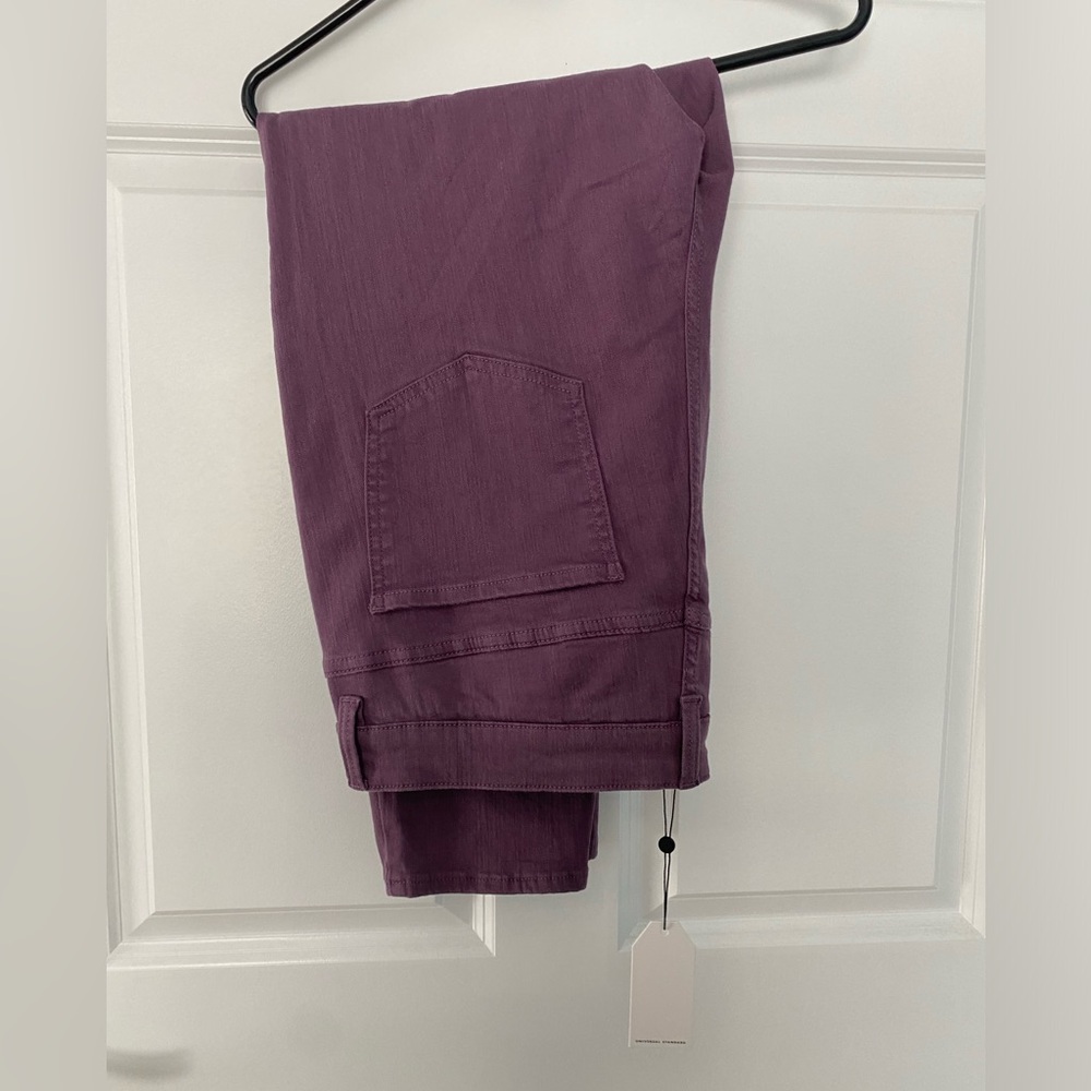 🦄Purple Universal Standard Seine High Rise 27” Skinny Jeans